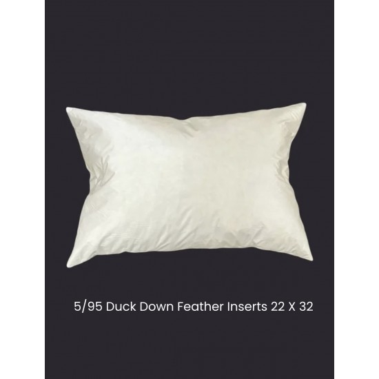 5/95 Duck Down/Feather Inserts 22 (Inch) X 32 (Inch)