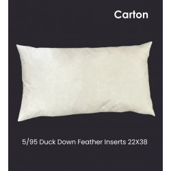 5/95 Duck Down/Feather Inserts 22 (Inch) X 38 (Inch) -Carton of 5