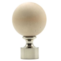 Wood Ball Finial