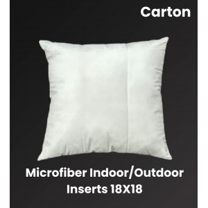 Premium Indoor/Outdoor Pillow 18(inch) x 18(inch) - Carton of 10