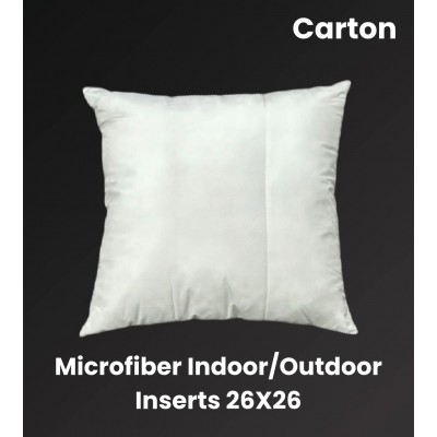 Premium Indoor/Outdoor Pillow 26(inch) x 26(inch) - Carton of 8