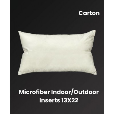 Premium Indoor/Outdoor Pillow 13(inch) x 22(inch) - Carton of 10