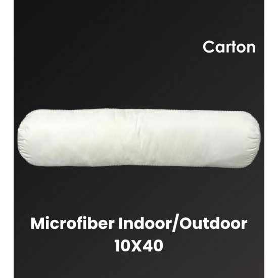 Premium Indoor/Outdoor Pillow 10(inch) x 40(inch) - Neckroll - Carton of 5