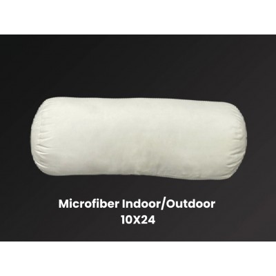 Premium Indoor/Outdoor Pillow 10(inch) x 24(inch) Neckroll