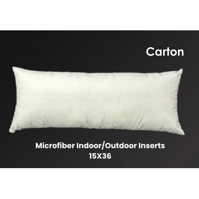 Premium Indoor/Outdoor Pillow 15(inch) x 36(inch) - Carton of 10