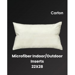 Premium Indoor/Outdoor Pillow 22(inch) x 28(inch) - Carton of 8