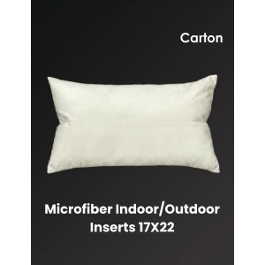 Premium Indoor/Outdoor Pillow 17(inch) x 22(inch) - Carton of 10