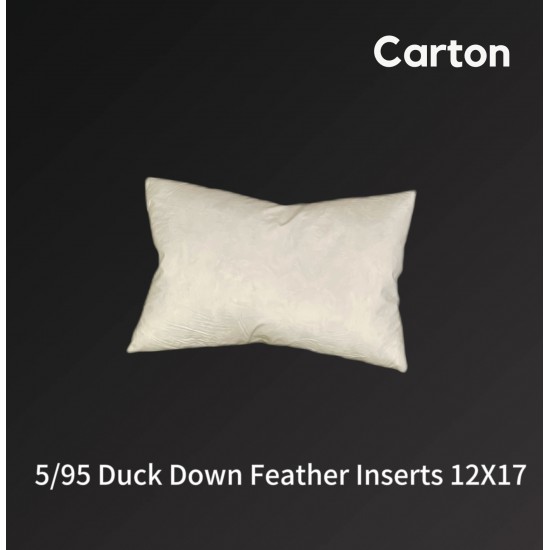 5/95 Duck Down/Feather Inserts 12 (inch) x 17 (inch) - Carton of 10