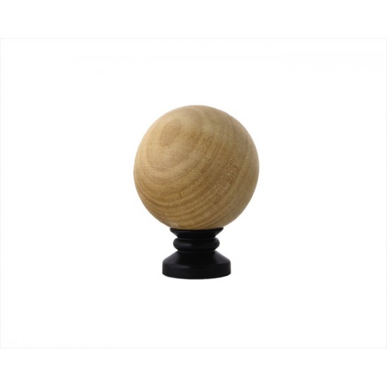 Wood Ball Finial