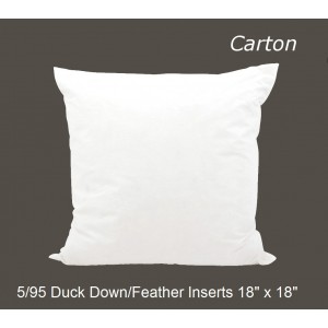18 x 18 Down Pillow Form - 25/75