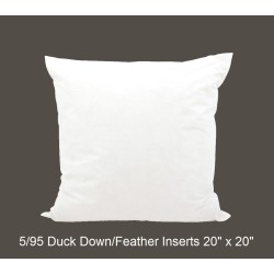 5/95 Duck Down/Feather Inserts 20 (inch) x 20 (inch) 