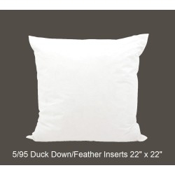 5/95 Duck Down/Feather Inserts 22 (inch) x 22 (inch) 