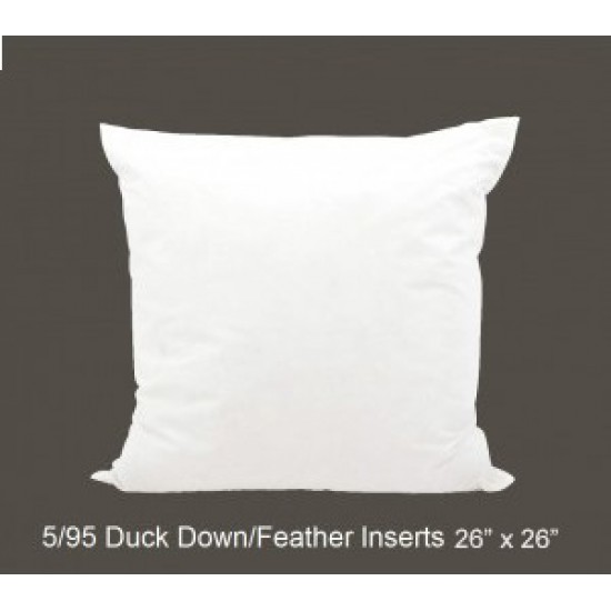 5/95 Duck Down/Feather Inserts 26 (inch) x 26 (inch)